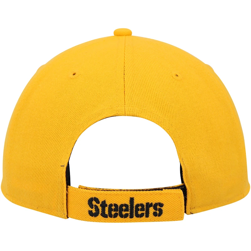 Casquette réglable '47 Gold Pittsburgh Steelers MVP pour homme