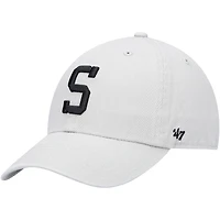 Casquette réglable Clean Up Pittsburgh Steelers '47 grise pour homme