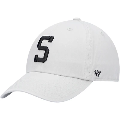 Casquette réglable Clean Up Pittsburgh Steelers '47 grise pour homme