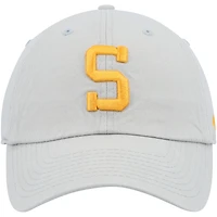 Men's '47 Gray Pittsburgh Steelers Clean Up Adjustable Hat