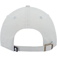 Men's '47 Gray Pittsburgh Steelers Clean Up Adjustable Hat