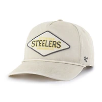 Casquette ajustable Cairn Hitch kaki 47 pour homme des Steelers de Pittsburgh