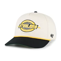 Men's '47  Natural Pittsburgh Steelers Frame Out Two Tone Hitch Adjustable Hat