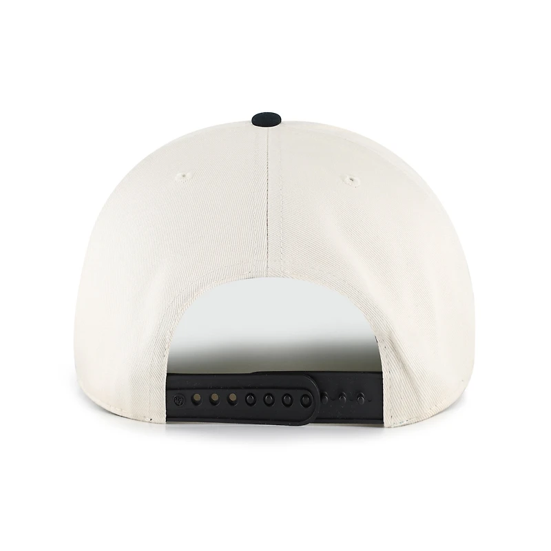 Men's '47 Natural Pittsburgh Steelers Frame Out Two Tone Hitch Adjustable Hat