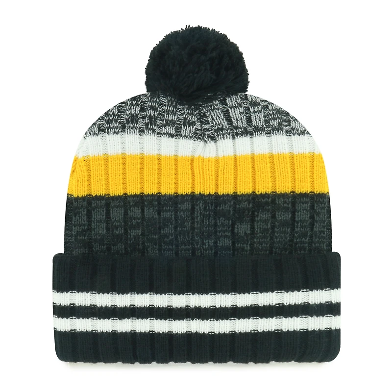 Men's '47 Pittsburgh Steelers Quiver Cuffed Knit Hat with Pom