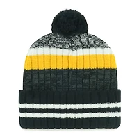 Men's '47 Pittsburgh Steelers Quiver Cuffed Knit Hat with Pom