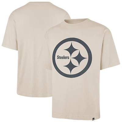 Men's '47 Tan Pittsburgh Steelers Bouldering Imprint Ravine Foundation T-Shirt
