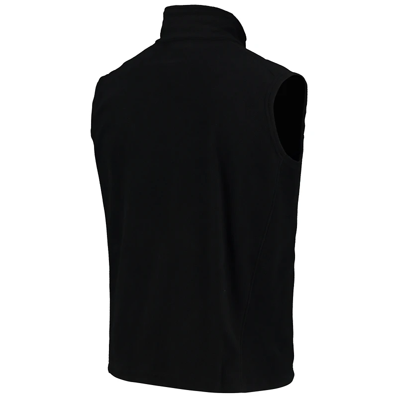 Veste noire entièrement zippée en polaire Houston Steelers pour hommes