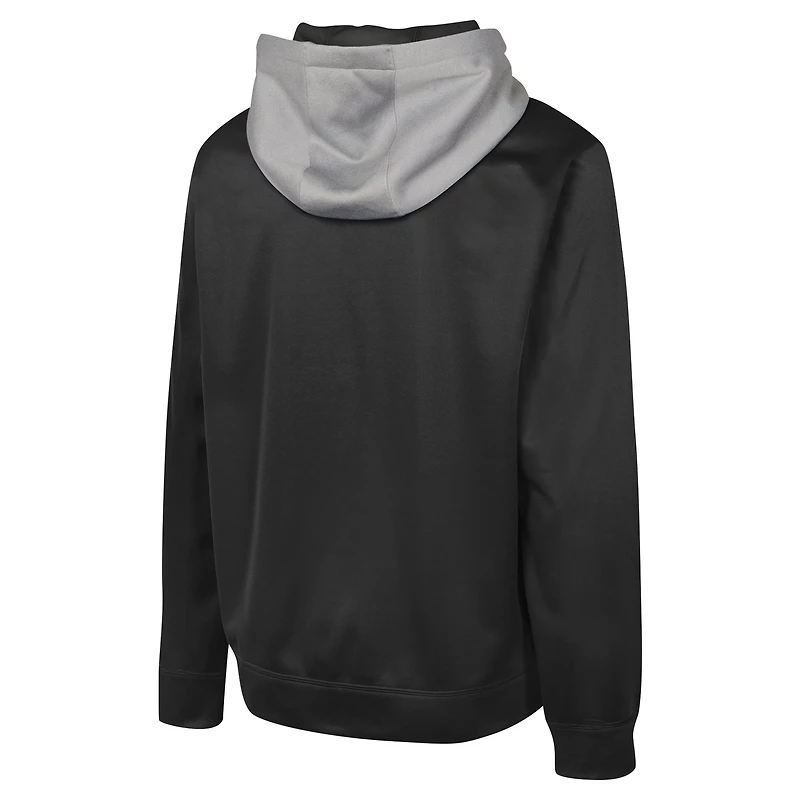 Veste à capuche noire entièrement zippée Replay Fashion Graphic des Pittsburgh Steelers pour hommes