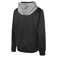 Veste à capuche noire entièrement zippée Replay Fashion Graphic des Pittsburgh Steelers pour hommes