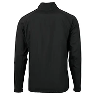 Men's Cutter & Buck  Black Pittsburgh Steelers Helmet Adapt Eco Knit Hybrid Recycled Full-Zip Jacket