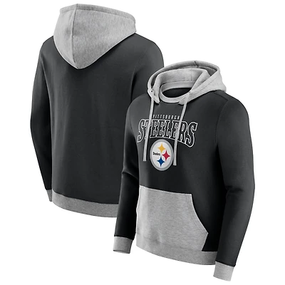 Men's Darius Rucker Collection by Fanatics Black Pittsburgh Steelers Coaches Hoodie