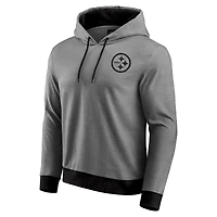 Men's Darius Rucker Collection by Fanatics Black Pittsburgh Steelers Tonal Knit Pullover Hoodie