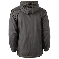 Dunbrooke Noir Pittsburgh Steelers Big & Tall Legacy Stadium Veste entièrement zippée pour homme