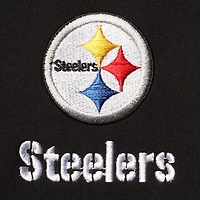 Blouson à fermeture éclair intégrale Dunbrooke Pittsburgh Steelers Tailles Big & Tall Sonoma noir pour hommes