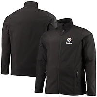 Blouson à fermeture éclair intégrale Dunbrooke Pittsburgh Steelers Tailles Big & Tall Sonoma noir pour hommes