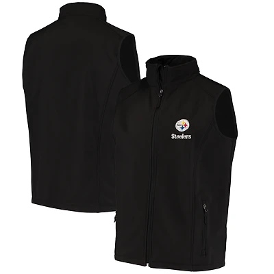 Dunbrooke Pittsburgh Steelers Circle Archer Veste Softshell Full-Zip Noir pour Homme