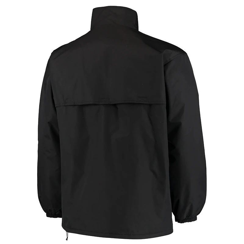 Veste en molleton entièrement zippée Dunbrooke Pittsburgh Steelers Triumph pour hommes, noire