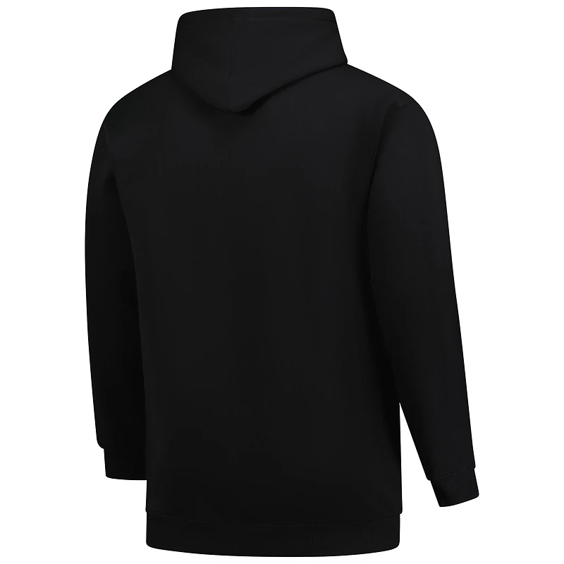 Men's Fanatics Black Pittsburgh Steelers Big & Tall Chip Shot Hoodie