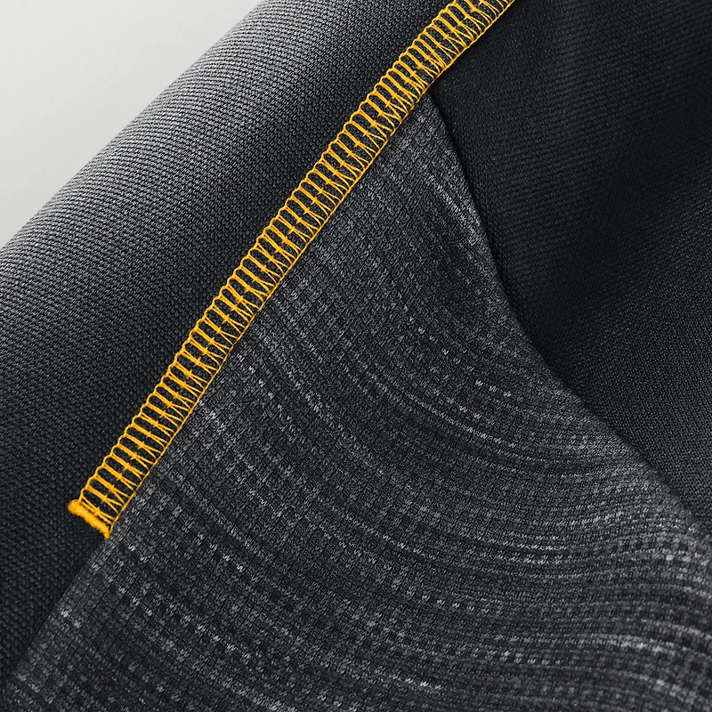 Men's Fanatics Black Pittsburgh Steelers Checkdown Pass Full-Zip Hoodie