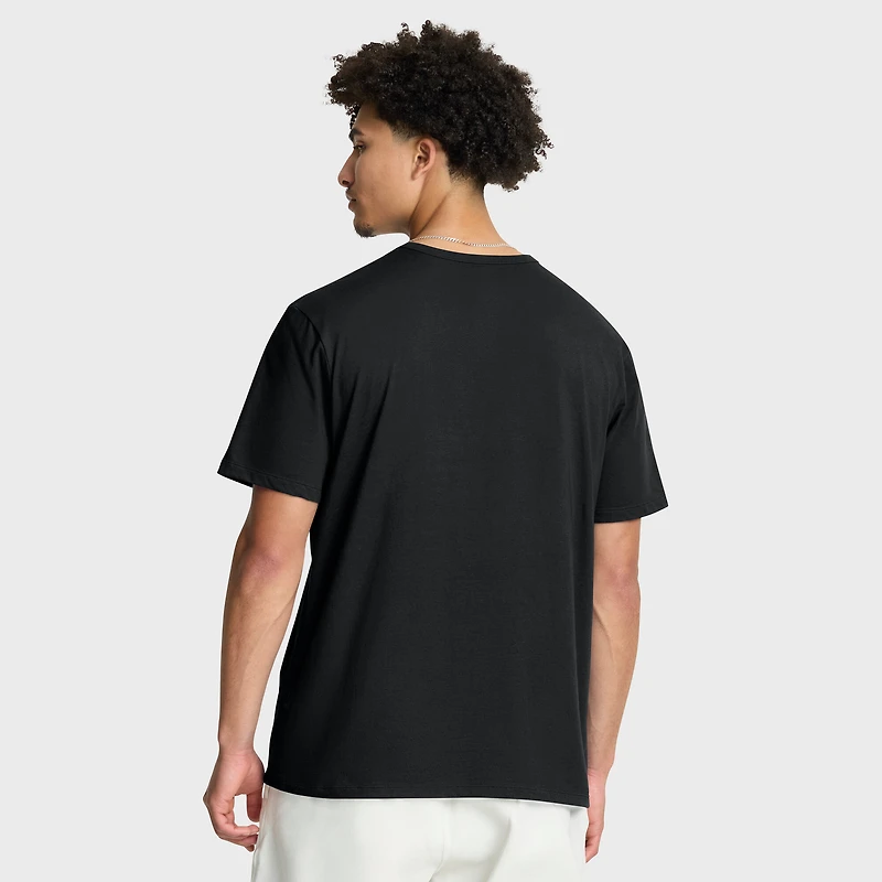T-shirt noir Fanatics pour homme, motif Chop Block Legacy des Pittsburgh Steelers