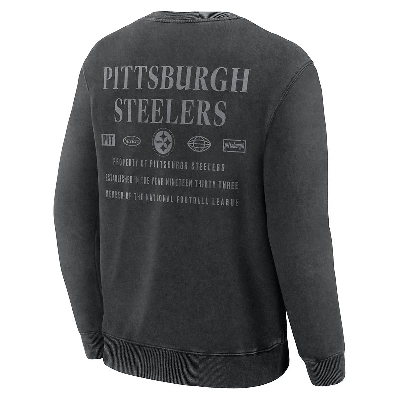 Sweat-shirt Fanatics noir pour homme