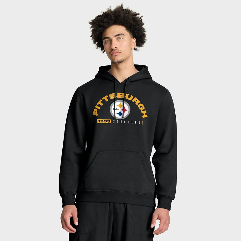 Men's Fanatics Black Pittsburgh Steelers Delay of Game Legacy Pullover Hoodie