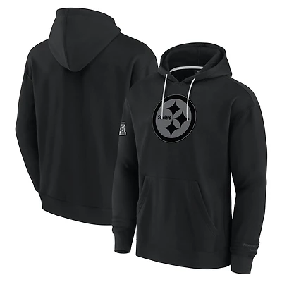 Sweat à capuche noir Fanatics pour homme, motif Elements Pace des Pittsburgh Steelers