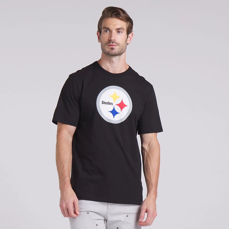 Men's Fanatics Black Pittsburgh Steelers Field Goal Legacy T-Shirt