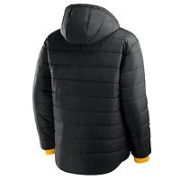 Men's Fanatics Black Pittsburgh Steelers Full-Zip Hooded Jacket