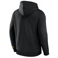 Sweat à capuche en polaire Legacy des Pittsburgh Steelers Fanatics pour hommes, noir