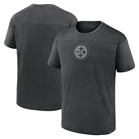 T-shirt mini ton sur noir Fanatics des Pittsburgh Steelers pour homme