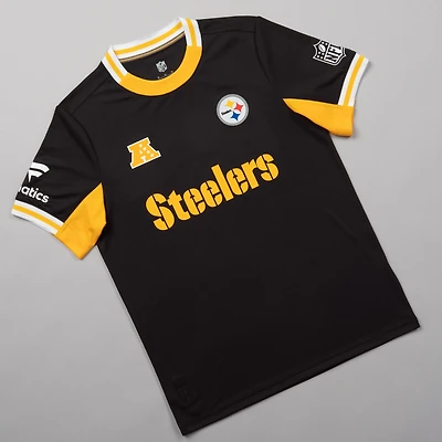 Men's Fanatics Black Pittsburgh Steelers NFL Football x Fan Top