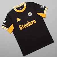 Men's Fanatics Black Pittsburgh Steelers NFL Football x Fan Top