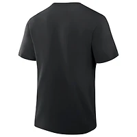 T-shirt Fanatics noir pour homme, Option Route Legacy des Pittsburgh Steelers