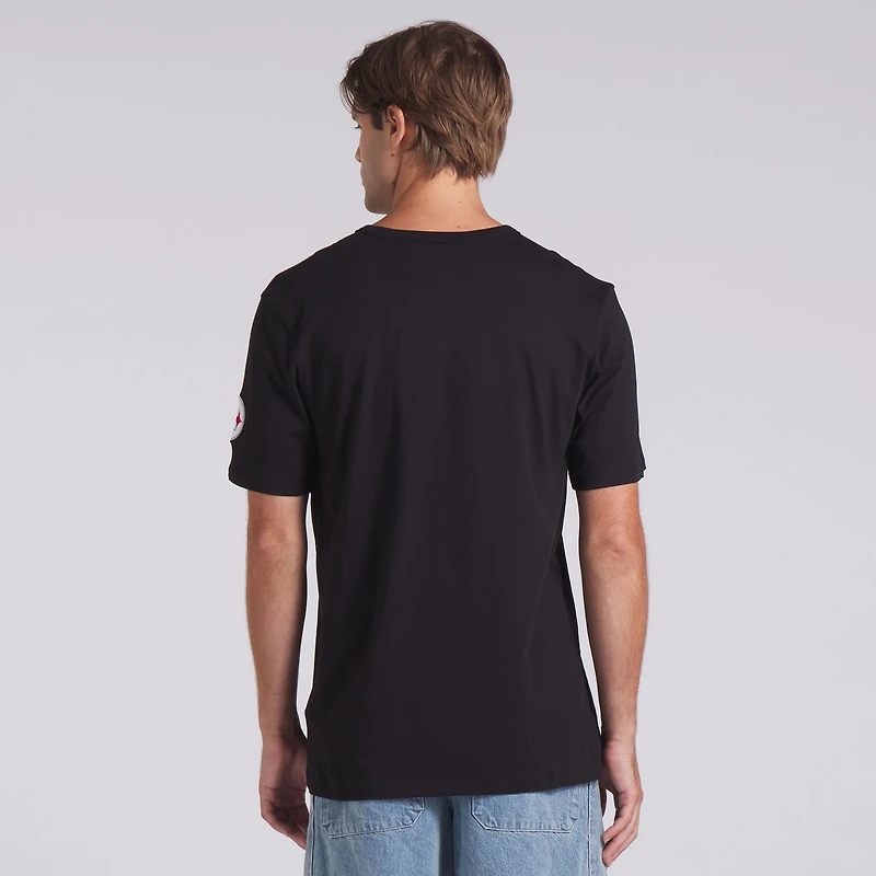 Men's Fanatics Black Pittsburgh Steelers Option Route Legacy T-Shirt