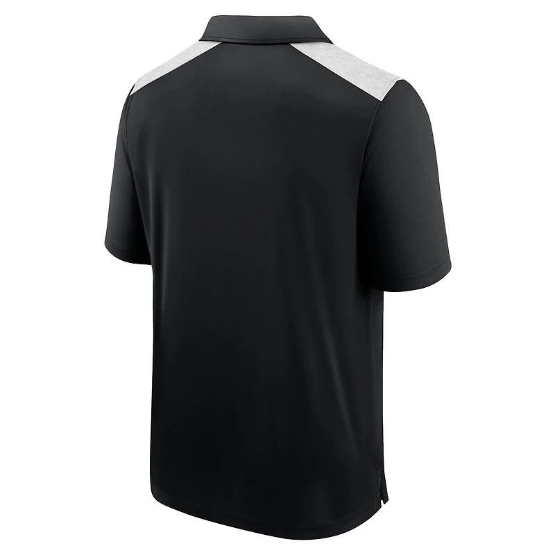 Men's Fanatics Black Pittsburgh Steelers Primary Polo