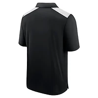 Men's Fanatics Black Pittsburgh Steelers Primary Polo