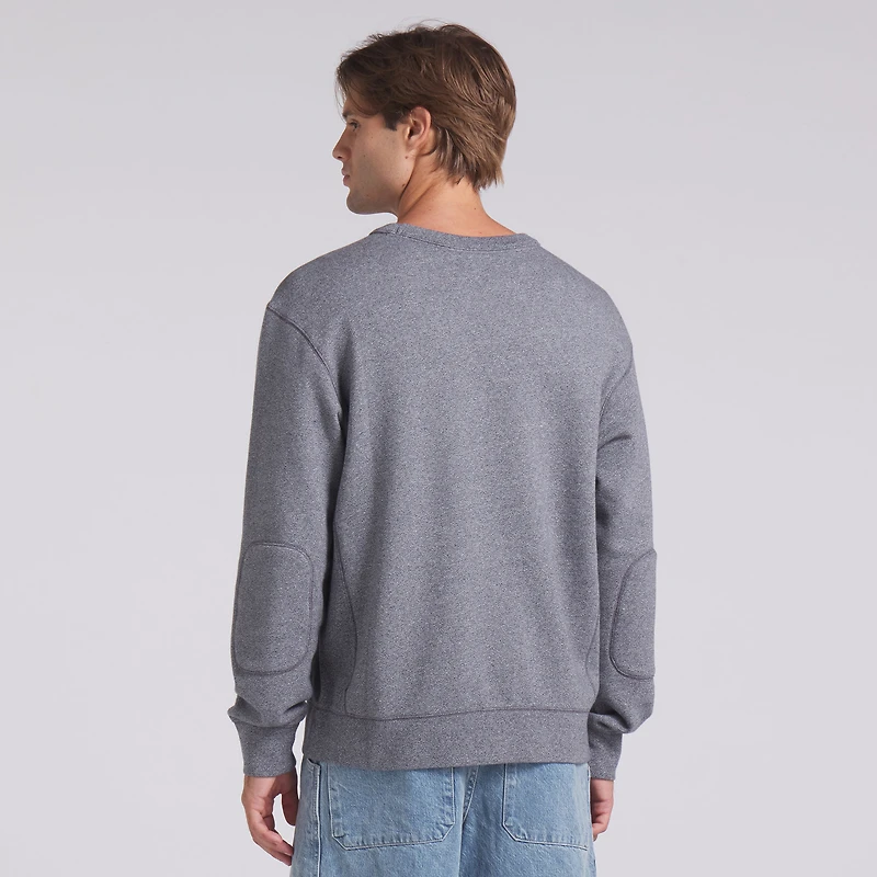 Sweat-shirt à enfiler en tissu éponge boucle Fanatics Heather Grey pour homme des Pittsburgh Steelers