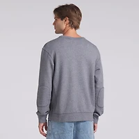 Sweat-shirt à enfiler en tissu éponge boucle Fanatics Heather Grey pour homme des Pittsburgh Steelers