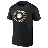 Pack combiné de t-shirts Fanatics Pittsburgh Steelers Serve pour hommes