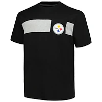 Men's Fanatics T.J. Watt Black Pittsburgh Steelers Big & Tall T-Shirt