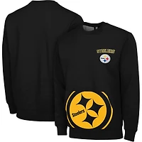 Hommes FOCO Black Pittsburgh Steelers Pocket - Pullover