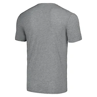 T-shirt triple mélange Hommage pour hommes James Harrison Heather Grey Pittsburgh Steelers NFL Blitz Joueur retraité