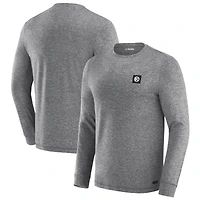 Men's J. Palmer Black Pittsburgh Steelers Four Down Long Sleeve T-Shirt