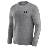 Men's J. Palmer Black Pittsburgh Steelers Four Down Long Sleeve T-Shirt