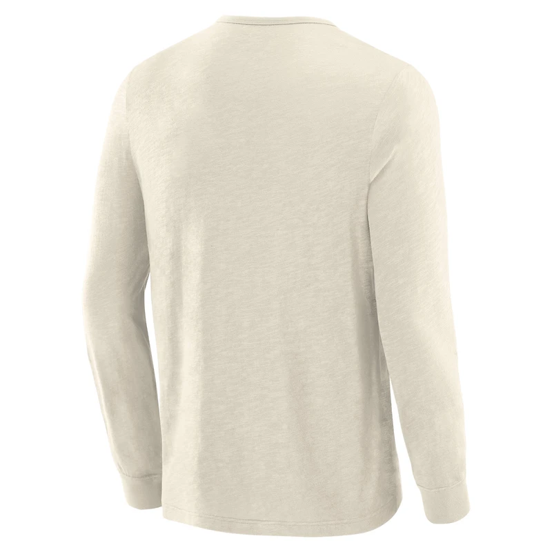 T-shirt à manches longues J. Palmer crème pour homme des Pittsburgh Steelers