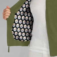 Men's J. Palmer Olive Pittsburgh Steelers Lightweight Cover-4 Tri-Blend Full-Zip Jacket