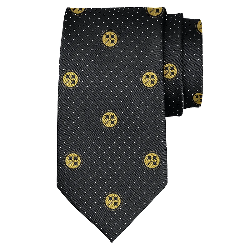Men's J. Palmer Pittsburgh Steelers Game Day Polka Dot Tie