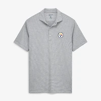 Men's johnnie-O  Silver Pittsburgh Steelers Lyndon Performance Polo
